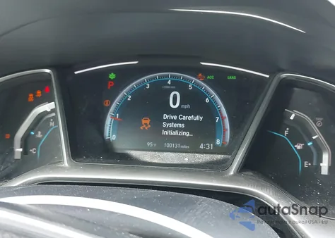 2017 Honda Civic Ex z USA, uszkodzony, nr VIN 19XFC2F83HE005674